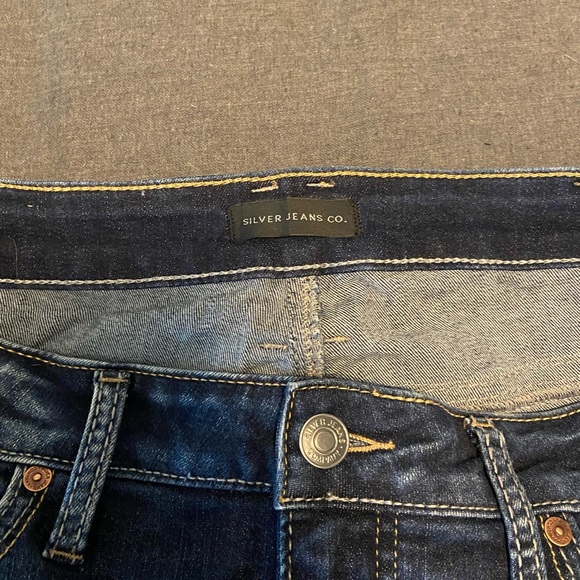 Silver skinny jeans - Picture 3 of 4